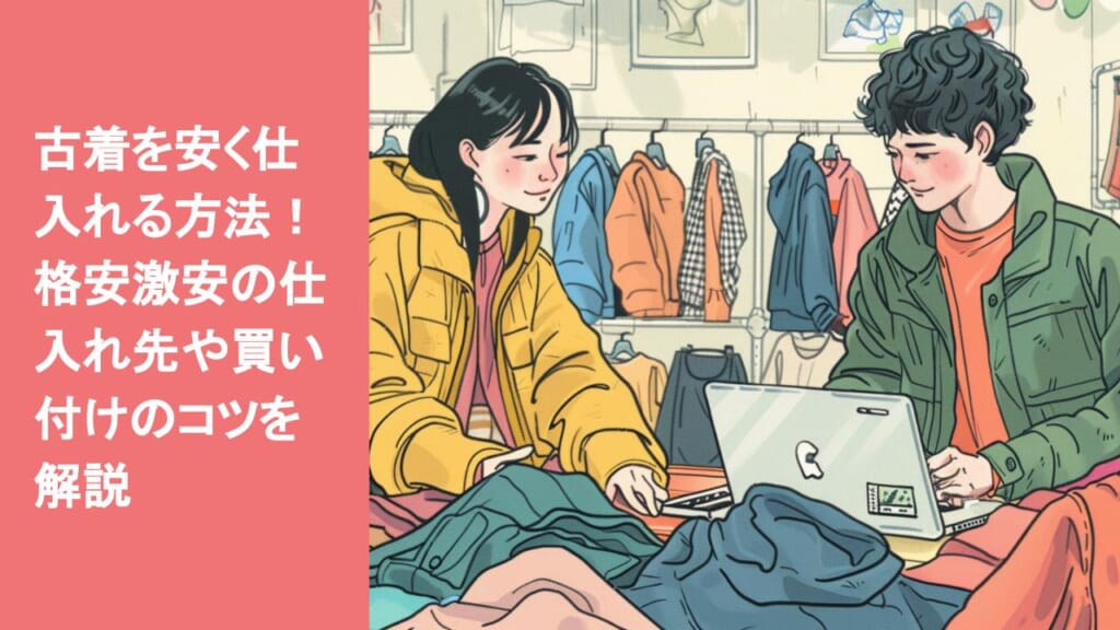 古着を安く仕入れる方法!格安激安の仕入れ先や買い付けのコツを解説 | スマセルマガジン|ファッション業界の廃棄問題に挑むSMASELLメディア