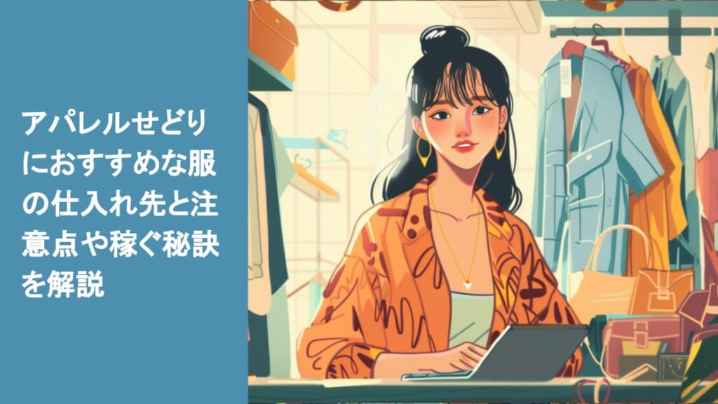アパレルせどりにおすすめな服の仕入れ先と注意点や稼ぐ秘訣を解説 